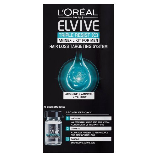 LOreal Elvive Triple Resist Aminexil Kit 6 ml - Pack of 10