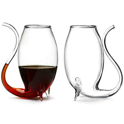 Port Sippers - Set of 2 | Gift Boxed Port Glasses, Brandy Sippers, Sipper Glasses