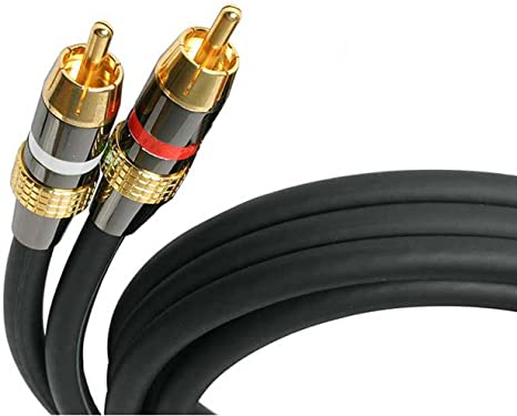 StarTech.com 50 ft Premium Stereo Audio Cable RCA - M/M