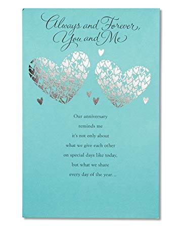 American Greetings Greatest Gift Anniversary Greeting Card with Foil