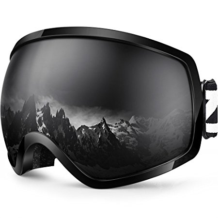 ZIONOR Lagopus Ski Snowboard Goggles UV Protection Anti-fog Snow Goggles for Men Women Youth