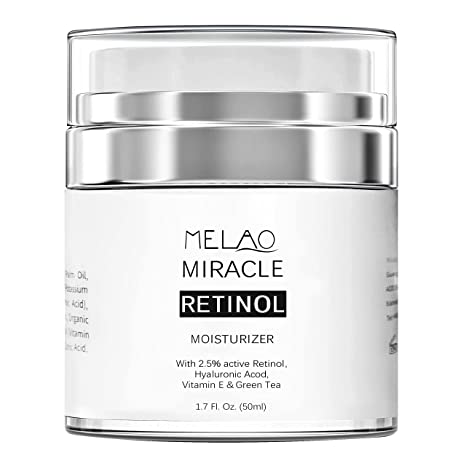 Retinol Cream for Face, Alinice Retinol Moisturizer Cream for Women Anti Aging Collagen Day and Night with 2.5% active Retinol, Hyaluronic Acid, Vitamin E and Green Tea
