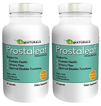 Prostaleaf - Natural Prostate Relief - Promotes a Healthy Response to Stress - Prostate Health - Improves Urinary Flow - Increase Sexual Performance - 90 Money Back Guarantee (2 pack)