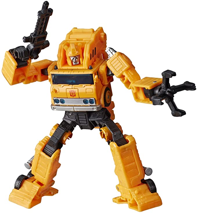 Transformers Toys Generations War for Cybertron: Earthrise Voyager WFC-E10 Autobot Grapple Action Figure - Kids Ages 8 and Up, 7-inch