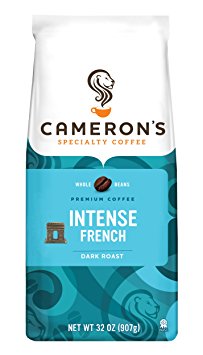 Cameron's Specialty Coffee, Intense French, 32 Ounce, Whole Bean, Bag