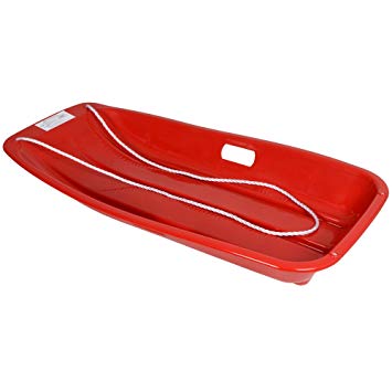 KandyToys Snow Speeder Plastic Sled - Red