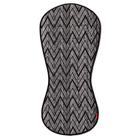 Skip Hop On-The-Go Cool Touch Stroller Liner, Zig Zag Zebra