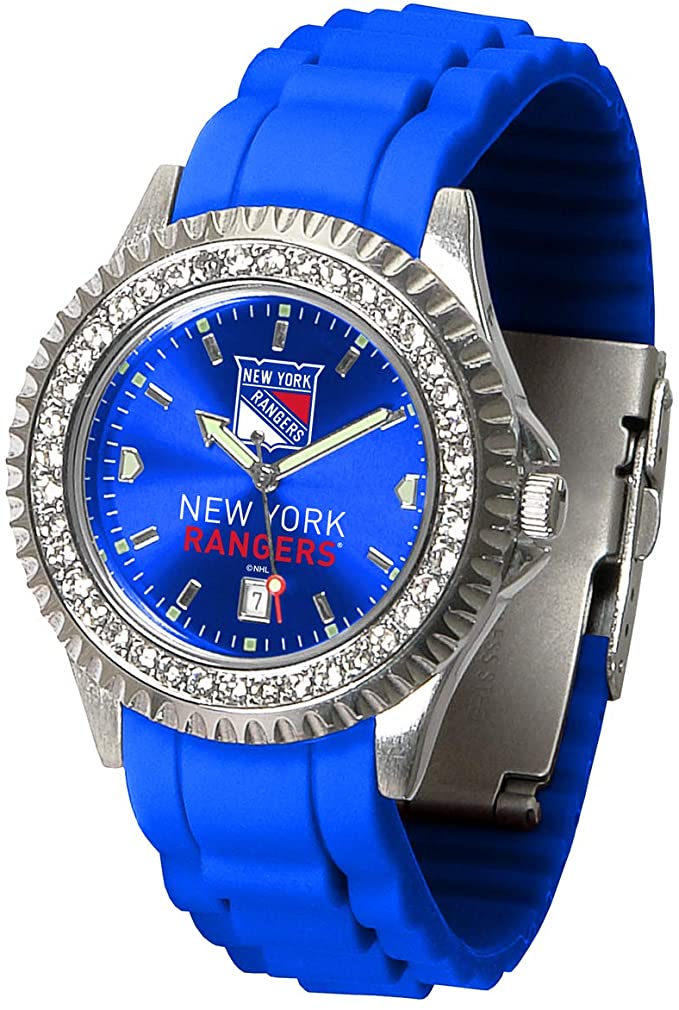 Game Time NHL Fan Womens SparkleWrist Watch, Team Color, One Size