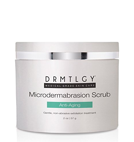 DRMTLGY - Microdermabrasion Face Scrub and Facial Mask. Non-Abrasive Facial Scrub and Mask Improves Skin Texture, Acne Scars, and Blackheads. Provides Smooth and Younger-Looking Skin With Every Use