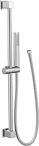 Moen 3988EP One-Function Eco-Performance Modern Handshower with 30-Inch Slide Bar and 69-Inch Hose, Chrome