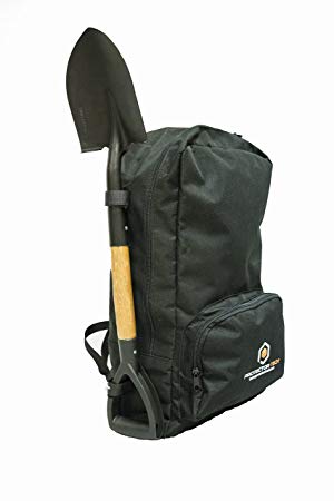 HD Backpack for Metal Detector and accesories - with shovel mount