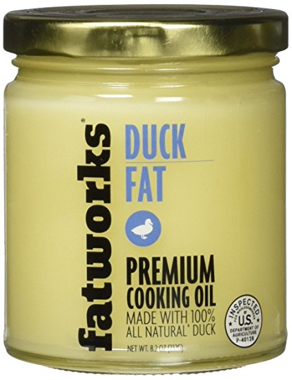 Duck Fat, Cage-Free, All Natural, 8 Oz (1 Jar)