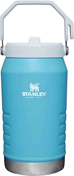 Stanley IceFlow Stainless Steel Water Jug with Straw, Vacuum Insulated Water Bottle for Home and Office, Reusable Tumbler with Straw Leakproof Flip