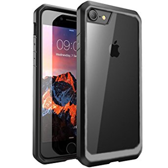 iPhone 7 Case, ALPHABETT Scratch Resistant Drop Protective SUPER THIN Case for Apple iPhone 7 (Grey)