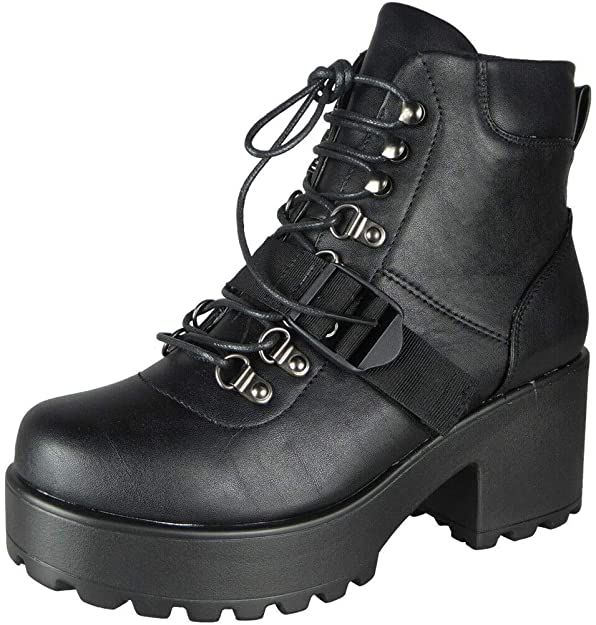 Women Ankle Shoes | Ladies Chunky Boots | Ladies Goth Punk Shoes | Women High Heel Shoes | Women Lace Up Shoes | Women Pull On Shoes | Ladies Platform Heel Shoes
