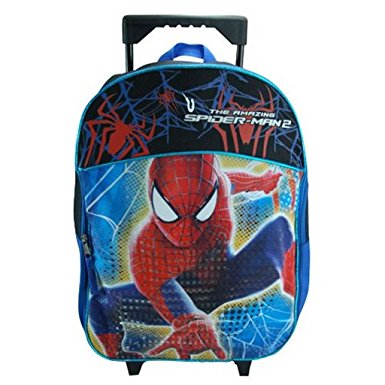 Fast Forward Little Boys' Spiderman Roller Backpack