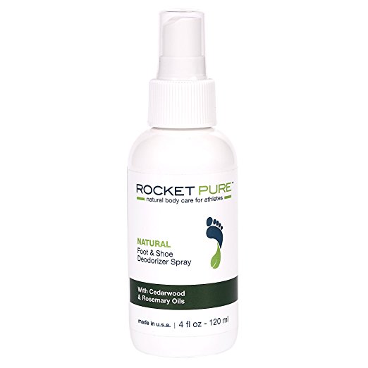 Cedar Natural Foot, Shoe Deodorizer Spray. Deodorant Removes Odor, Smell Better Than Antiperspirants, Insoles, Sneaker Balls. Use on Feet, On Your Toes or In Your Shoes.