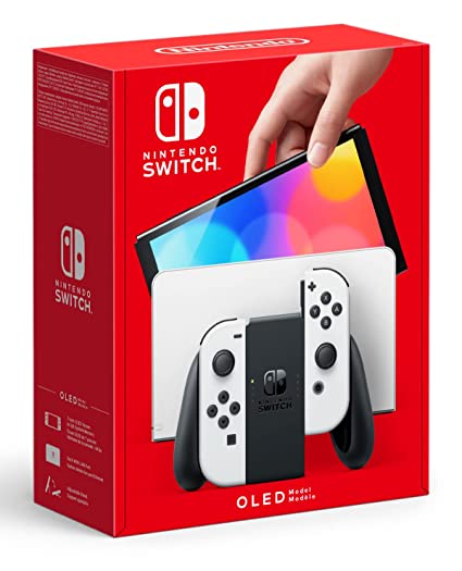 Nintendo Switch OLED model With White set