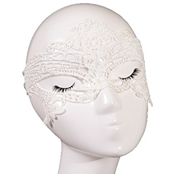 Himine Women's Masquerade Party Fashionable Sexy Hollow-out Lace Mask