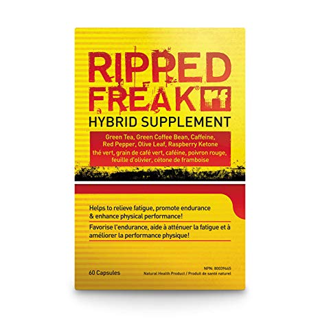 Ripped Freak (60 Caps) | Clinically-Researched Fat Burning Compounds | PharmaFreak