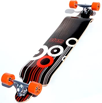 ATOM Drop Deck Longboard - Orange, 41 Inch