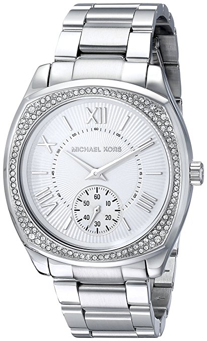 Michael Kors Women's MK6133 Bryn Silver-Tone Stainless Steel Watch