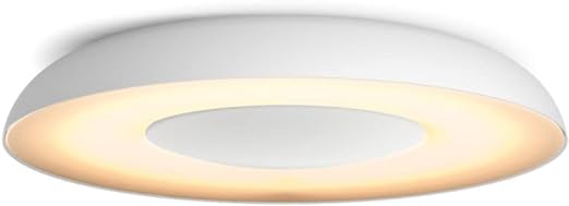 Philips Hue White Ambiance Still Smart Ceiling Light [White] with Bluetooth, Works with Alexa, Google Assistant and Apple Homekit