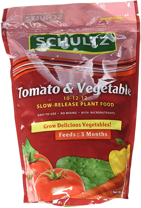 Schultz 018062 Spf48100 Slow-Release Vegetable Fertilizer 3.5 Lbs