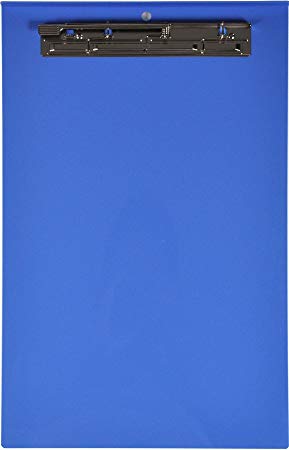 Lion Post Consumer Recycled Plastic Clipboard, 11 x 17 Inches, Portrait, 1 Clipboard (CB290V-BL)