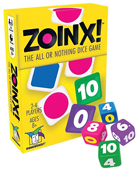 Gamewright Zoinx - The All or Nothing Dice Game