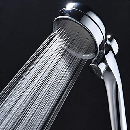 HOWELL Shower Head, HW3120 High Pressure Handheld Shower Head with ON/OFF Pause Switch and Filter Cartridge Include