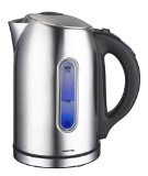 Ovente KS88S Temperature Control Stainless Steel Electric Kettle 17 L Brushed