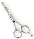 Equinox Barber and Salon Styling Series - Barber Hair Cutting ScissorsShears - 60 Overall Length - Detachable Finger Rest - High Quality Stainless Steel