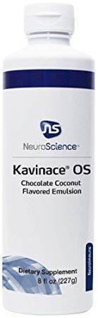 Kavinace OS Emulsion - Quick Sleep Support with Superior Absorption Technology, Melatonin, Magnesium, Antioxidants & L-Theanine (8oz / 15 Servings)