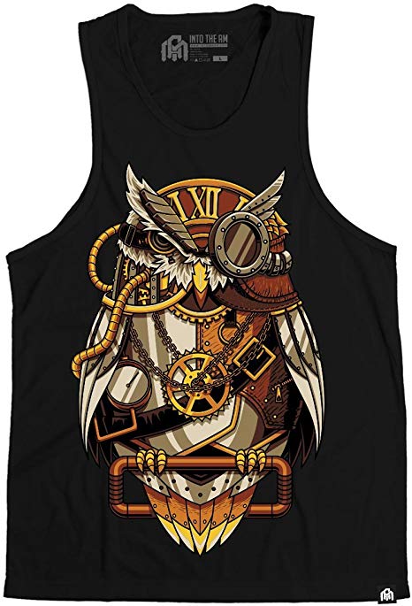 INTO THE AM Men's Graphic Tank Tops - Cotton Fashion Tanks