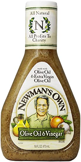 Newman's Own Dressing, Olive Oil & Vinegar, 16 oz