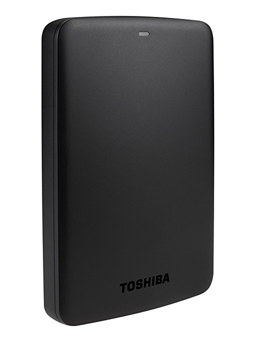 Toshiba HDTB310EK3AA 1TB Canvio Basics USB 3.0 2.5" Ext HDD - Black