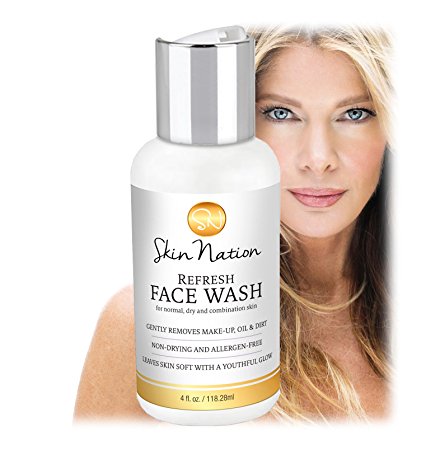 Refresh Face Wash with Organic Aloe Vera, Vit E, Jojoba Oil, Rosemary, Chamomile, Coconut Milk,   Honey. Gentle Foaming Cleanser Heals, Cleans, Moisturizes   Nourishes the Skin! by Michelle Stafford