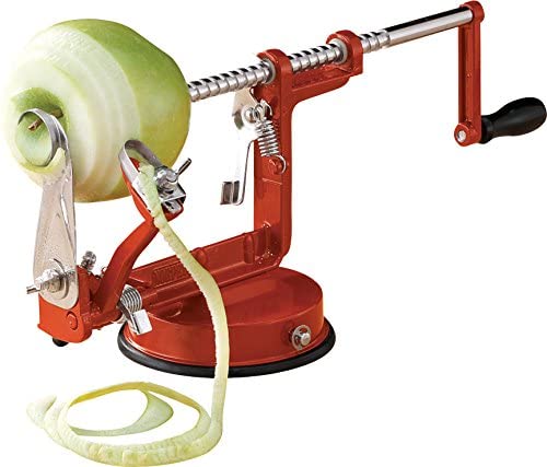 Miles Kimball Apple Peeler, Corer and Slicer with Vacuum Base