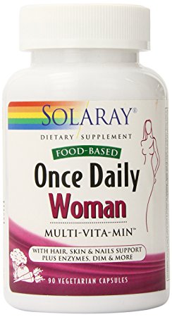 Solaray Once Daily Multivitamin Capsules for Woman, 90 Count
