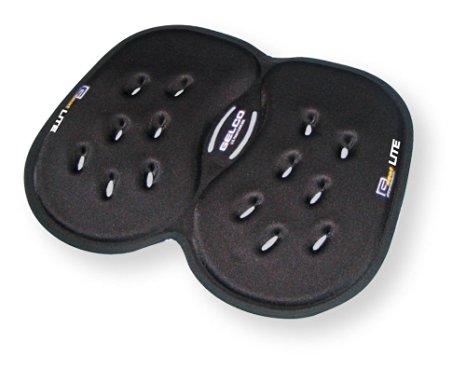 GSeat Lite great for travel! BACK PAIN & SCIATICA RELIEF- provides comfort, support, RELIEVES PRESSURE on the tailbone (coccyx) and promotes proper posture. Helps alleviate pain from Sciatica, tailbone injuries, hip pain, hemorrhoids, etc.