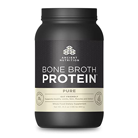 Ancient Nutrition Broth Protein Pure 31.4 oz (890 g)