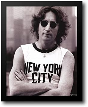 John Lennon (NYC) 20x24 Framed Art Print