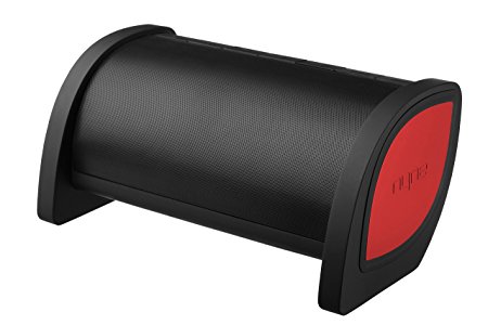 NYNE Multimedia Bass Sport Portable Bluetooth Speaker (Black/Red) (Discontinued by Manufacturer)