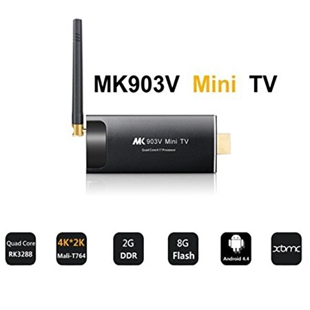 Stoga® Umin STP001 Mini PC MK903V Google Tv Stick Dongle Android 4.4 Mini Pc 2gb RAM 8gb ROM Better Than Android Tv Box RK3288 Quad Core Cortex-A17 1.8GHz CPU
