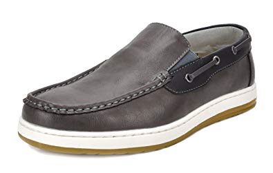 BRUNO MARC NEW YORK Men's Pitts Penny Loafers Moccasins Boat Shoes