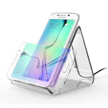 Wireless Charger FLECK 3 Coil Charger Charging Pad WS4 Premium Wireless Qi Charging Stand For Samsung Galaxy S7  S7 Edge  Note 5 S6  S6 Edge  S6 Edge   and Other Qi-enabled Devices