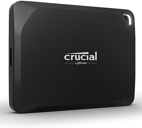 Crucial X10 Pro 4TB Portable SSD - Up to 2100MB/s Read, 2000MB/s Write - Water and dust Resistant, PC and Mac, with Mylio Photos  Offer - USB 3.2 External Solid State Drive - CT4000X10PROSSD902