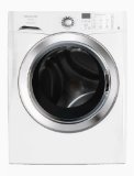 Frigidaire FAFS4474LW Front Load Steam Washer 381 Cubic Ft Classic White