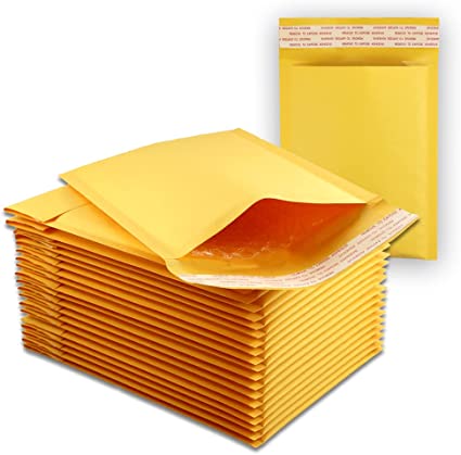 5 EcoSwift 14.25 x 20 Kraft Bubble Mailers Size #7 Self Sealing Bulk Padded Shipping Supplies Packaging Materials Envelopes Bags 14.25 by 20 inches